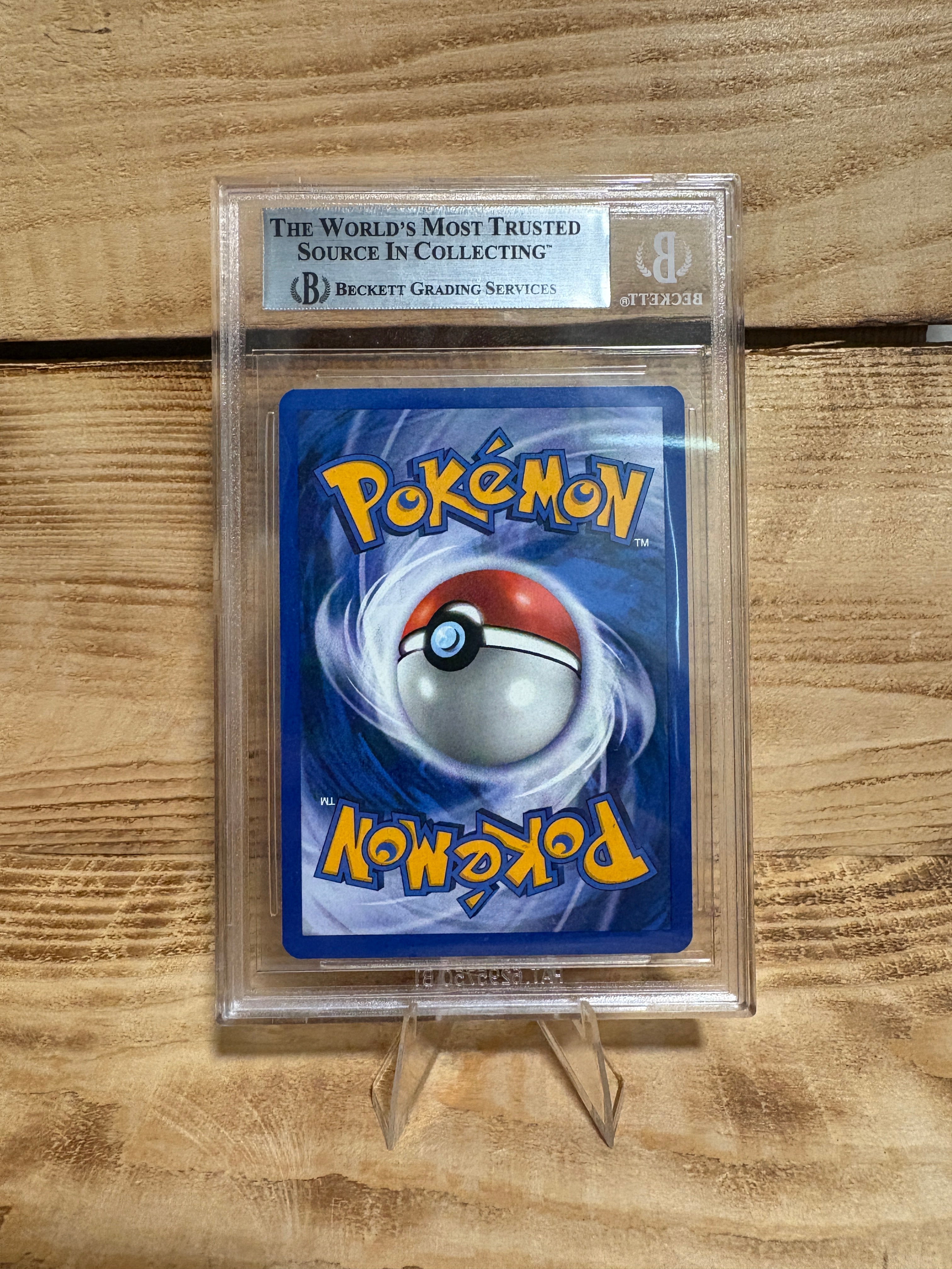 Pokemon 1st Edition Sabrina's Gastly Beckett Mint 9