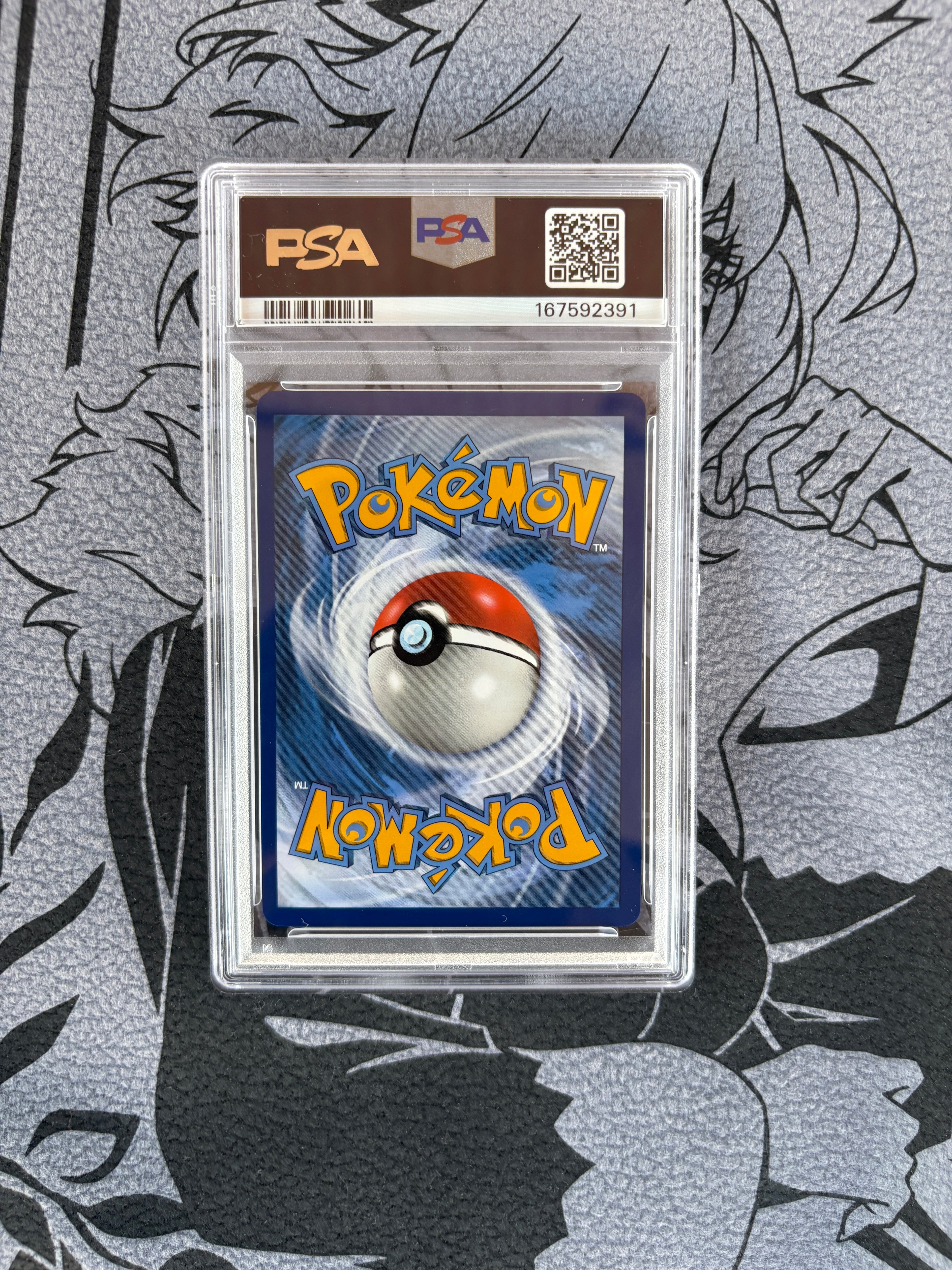 2020 Pokemon Rayquaza Vivid Voltage PSA 9