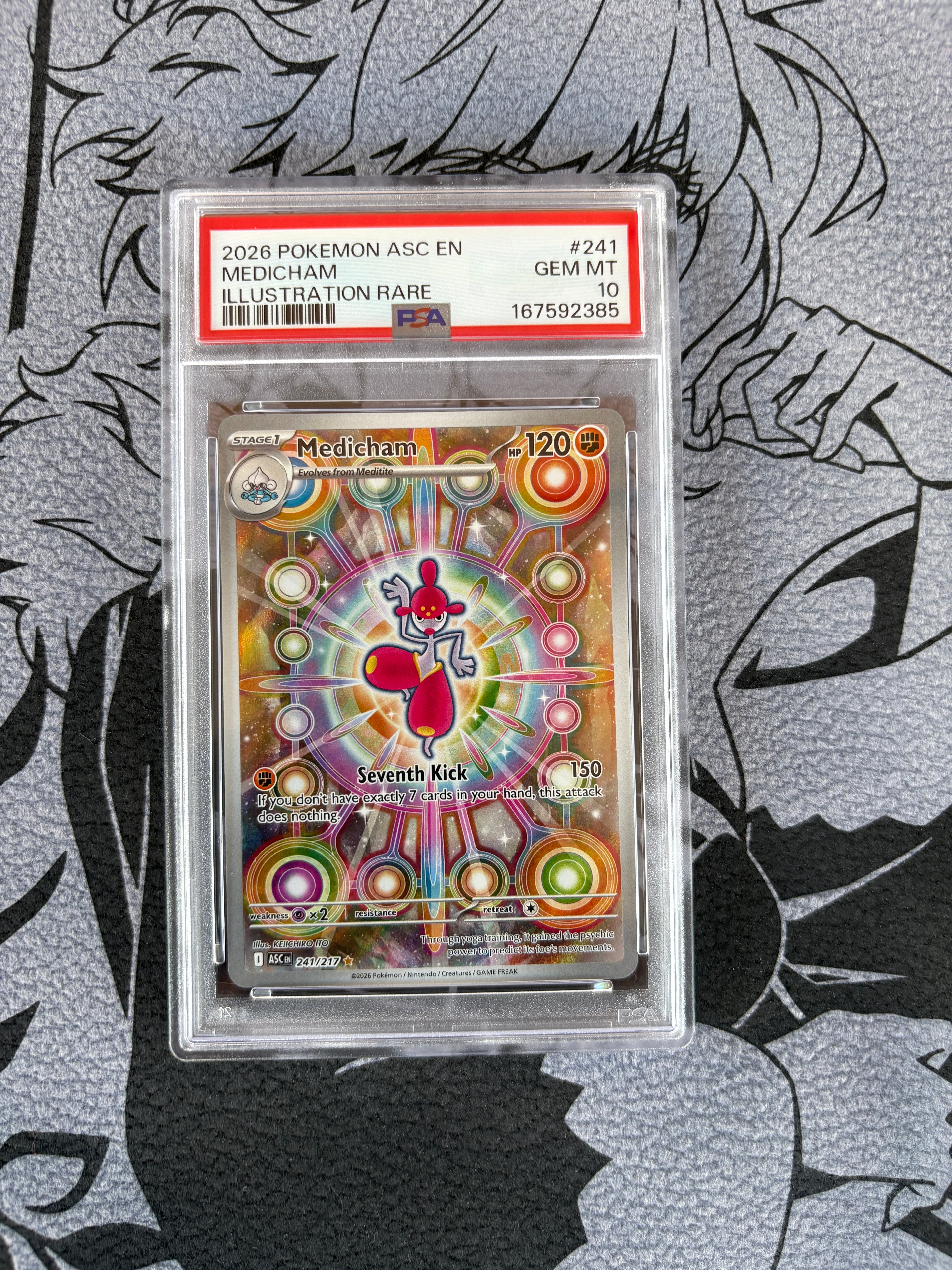 2026 Pokemon Medicham PSA 10 Ascended Heroes