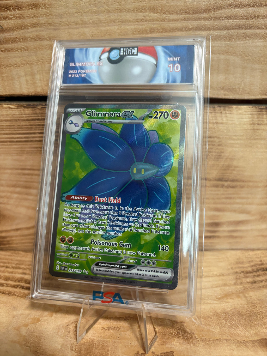 Pokemon Grimmora EX HGC 10