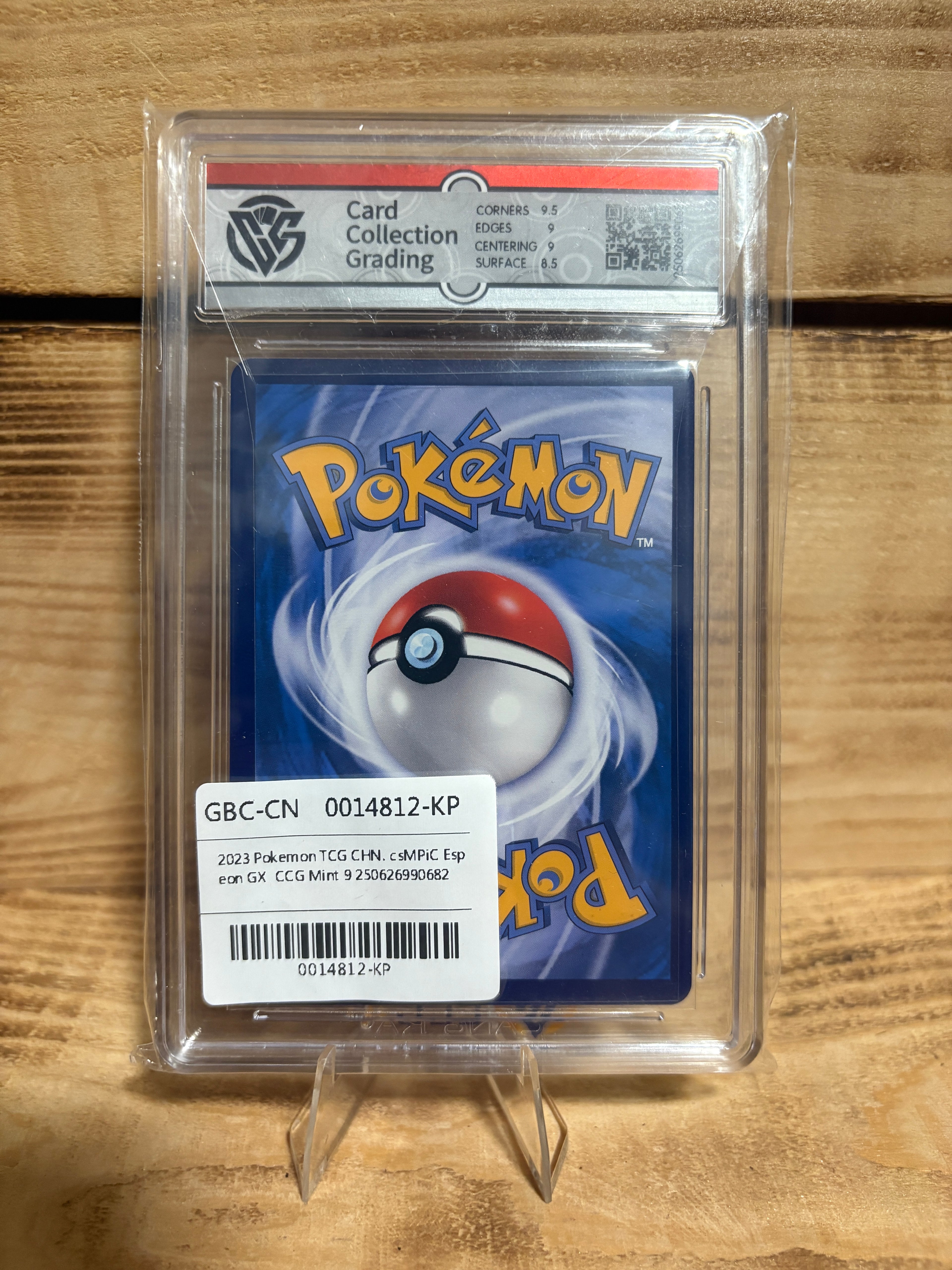 Pokemon Chinese Espeon GX CCG 9