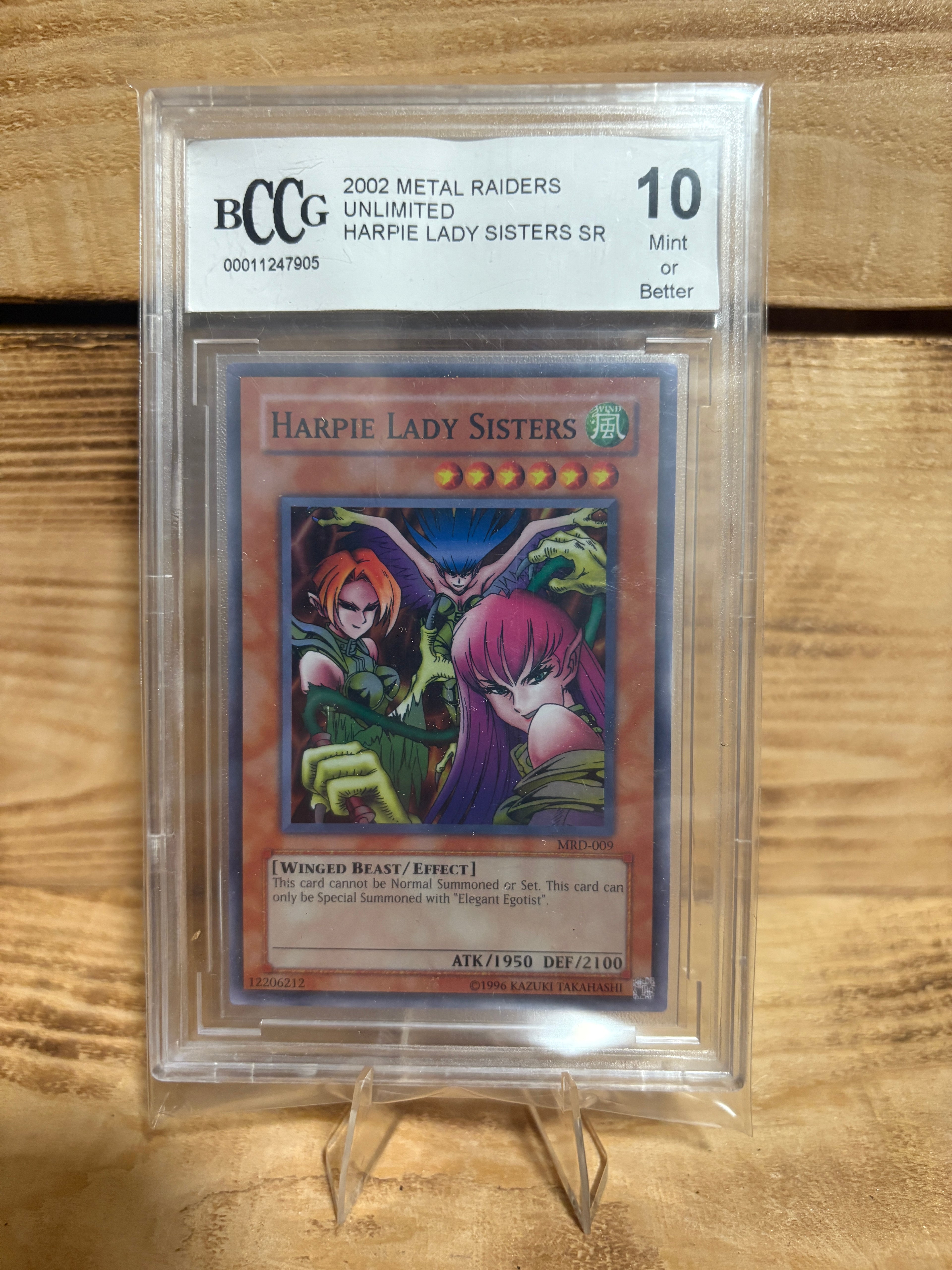 Yu-Gi-Oh! Harpie Lady Sisters BCCG 10
