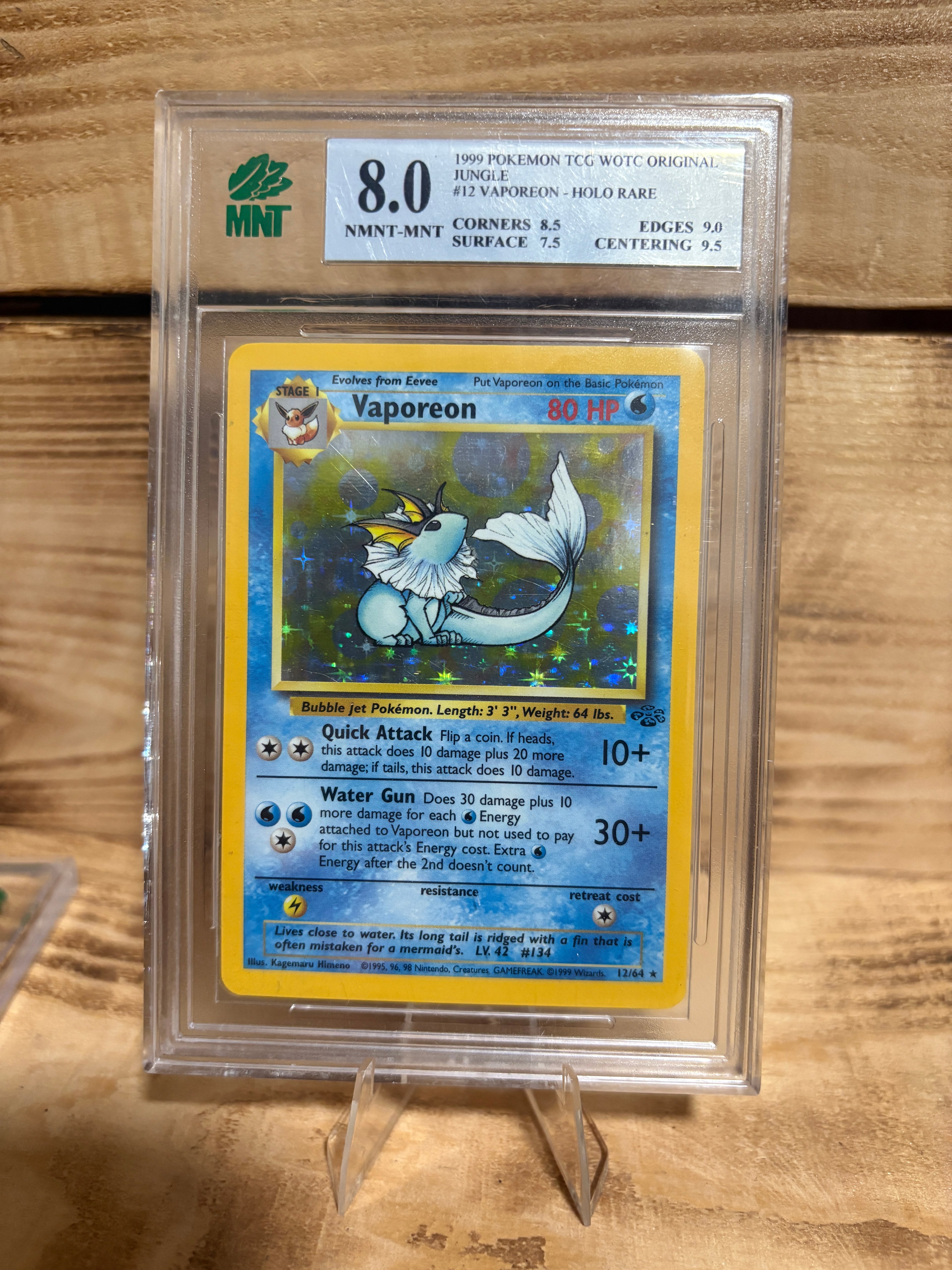 Pokemon Vaporeon MNT 8