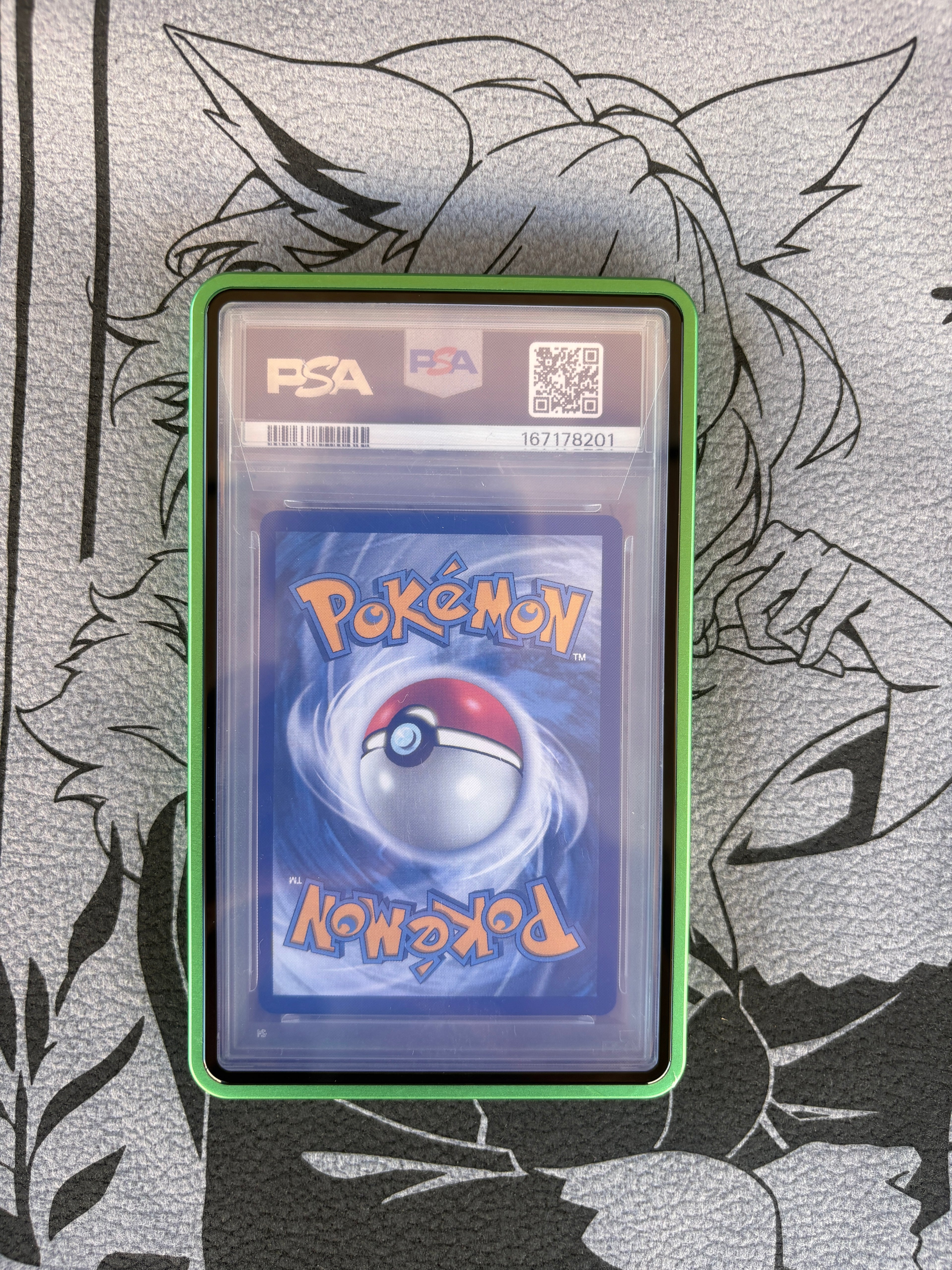 2025 Pokemon Phantasmal Flames Rotom ex Special Illustration Rare #126 PSA 8