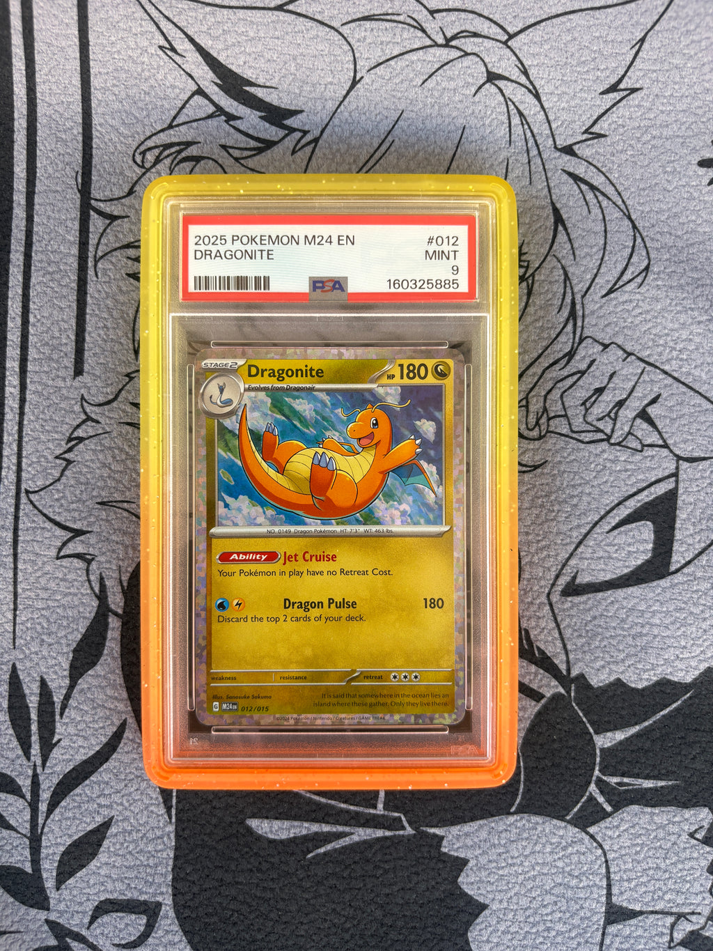 2025 McDonald's M24 Dragonite Holo #012 PSA 9