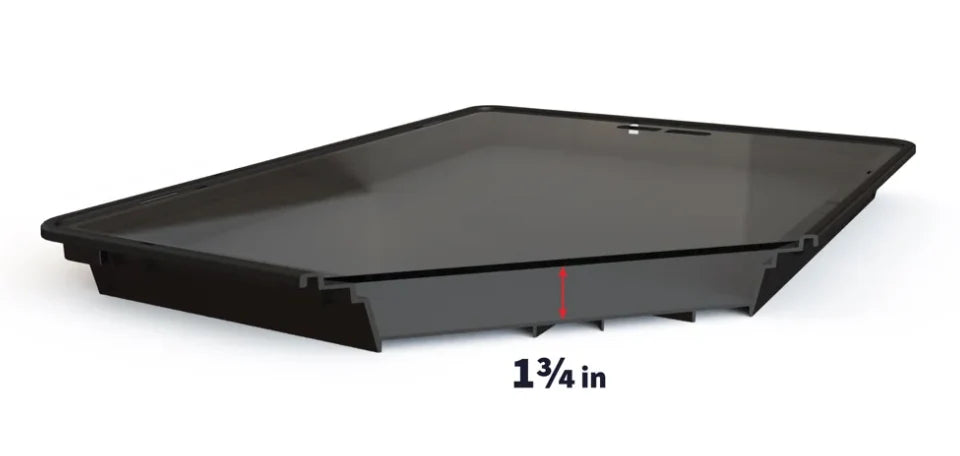 Fuji Acrylic Display Case Scratch Resistant (With Vertical Risers) (Pre-Order)