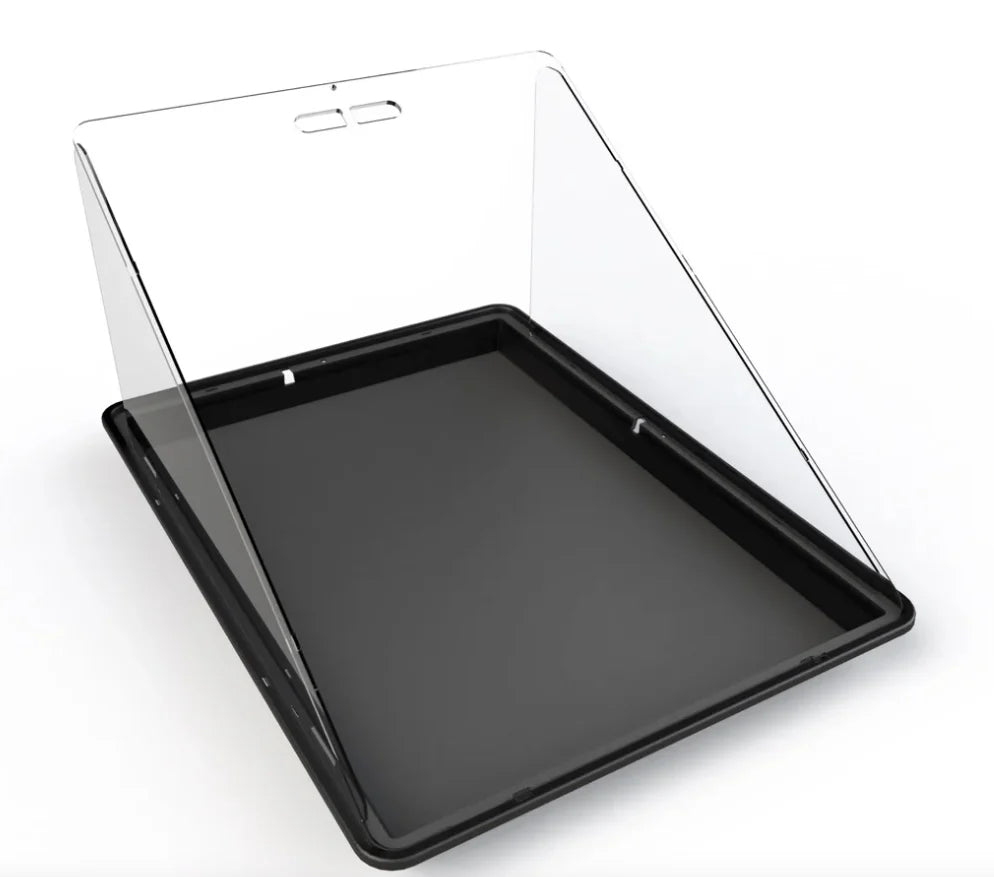 Fuji Acrylic Display Case Scratch Resistant (With Vertical Risers) (Pre-Order)